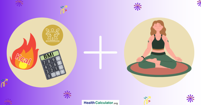 health calculator and yoga