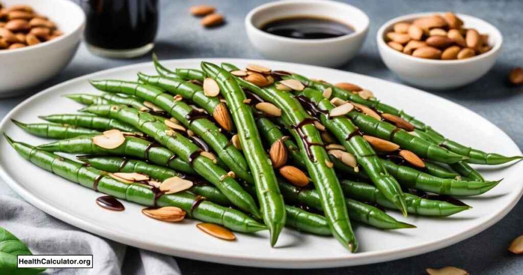 Balsamic Roasted Green Beans