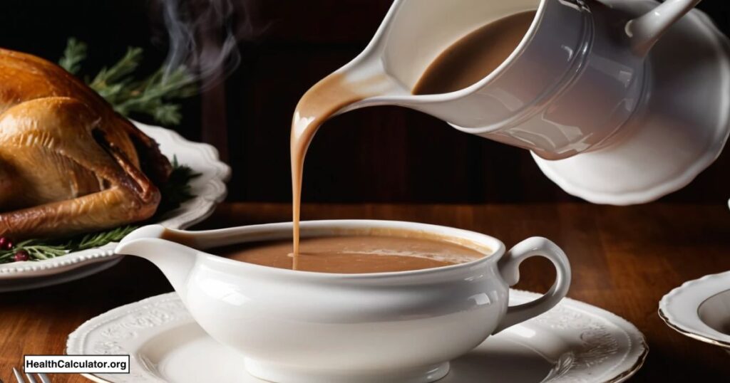 Lightened Turkey Gravy