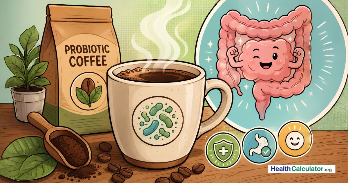 Probiotic coffee