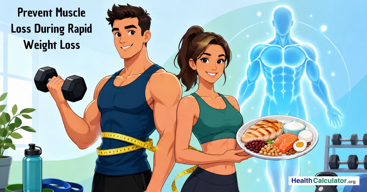 Prevent Muscle Loss During Rapid Weight Loss