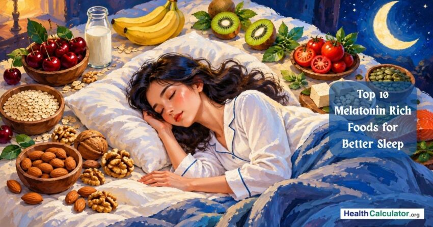 Top 10 melatonin rich foods for better sleep